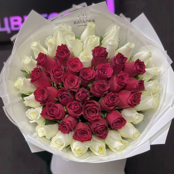 Букет из 51 розы