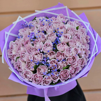 51 сиреневая роза