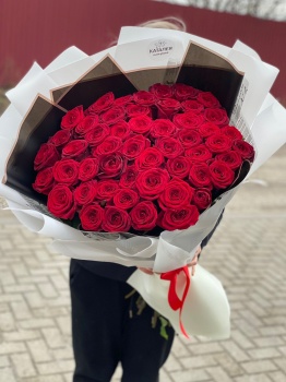 Букет из 51 розы 50 см